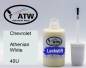 Preview: Chevrolet, Athenian White, 40U: 20ml Lackstift, von ATW Autoteile West.